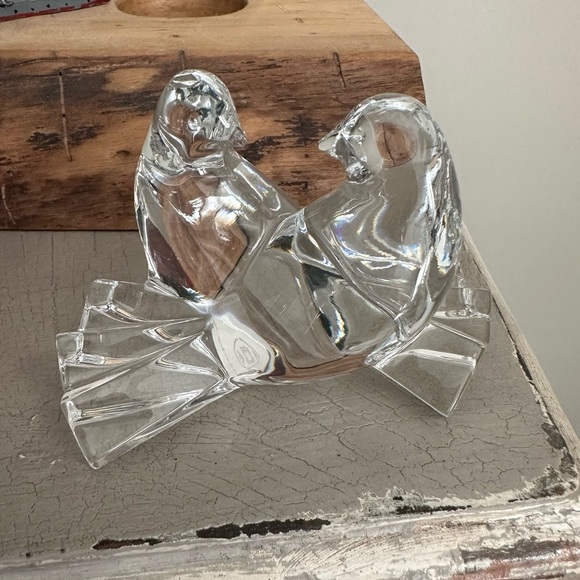 Baccarat Crystal Loving Doves - Picture 6 of 9